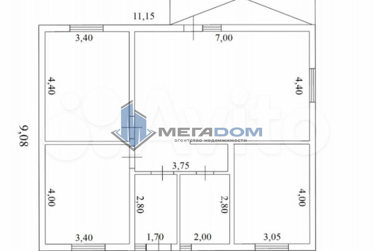 продам дом в коллективных садах 29-ул.